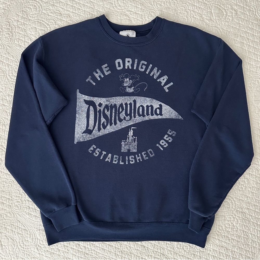 Disney Parks Vintage Disneyland The Original Est 1955 Crewneck Sweatshirt
